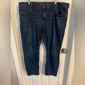 Old Navy Blue Athletic Taper Jeans Classic Denim Style